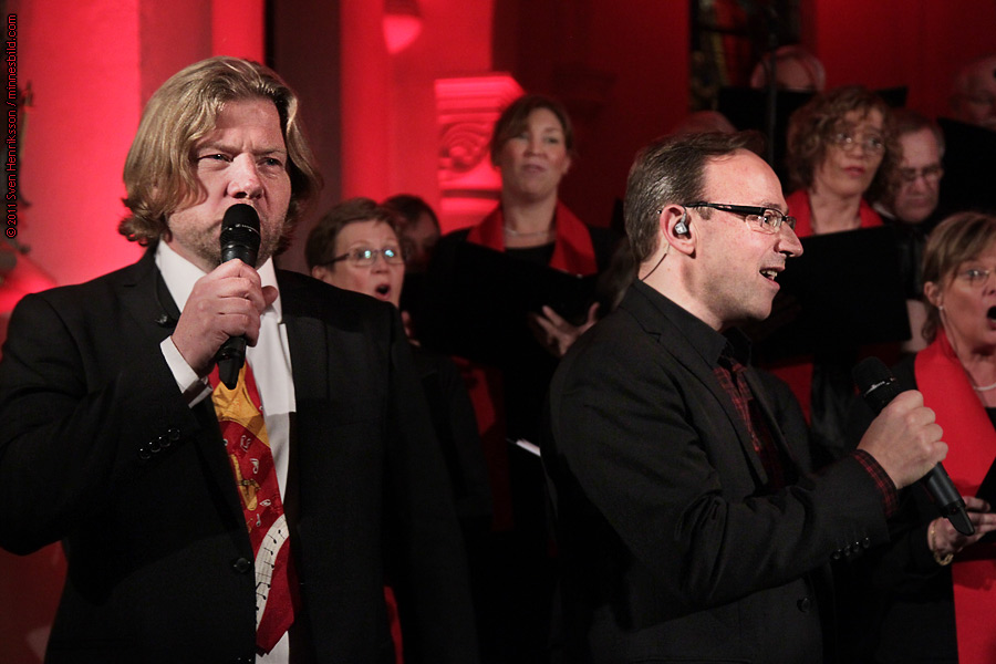 Vocal Six och Lomma Kyrkok�r julkonsert i Lomma kyrka (minnesbild.com)