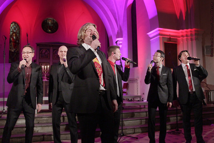 Vocal Six och Lomma Kyrkok�r julkonsert i Lomma kyrka (minnesbild.com)