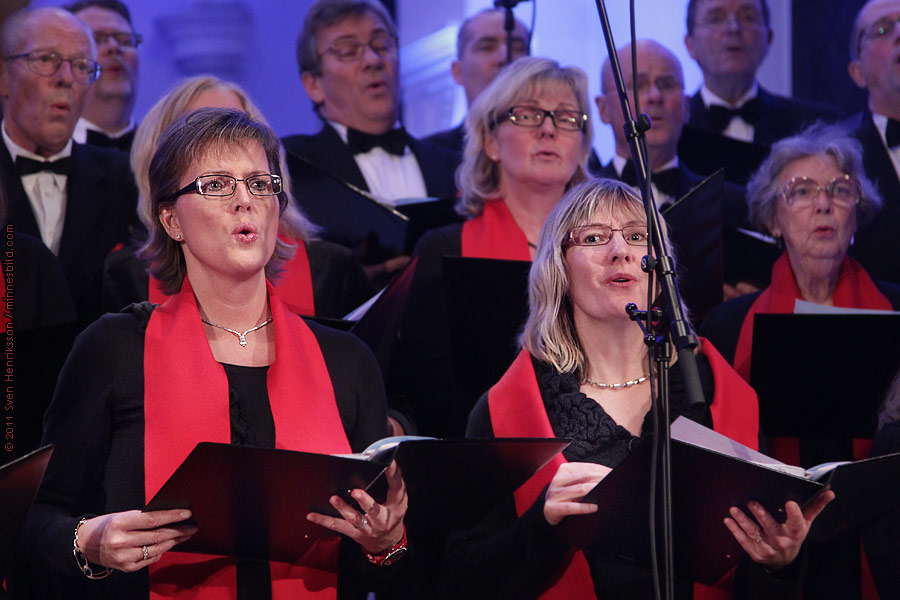 Vocal Six och Lomma Kyrkok�r julkonsert i Lomma kyrka (minnesbild.com)