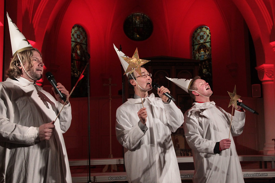 Vocal Six och Lomma Kyrkok�r julkonsert i Lomma kyrka (minnesbild.com)