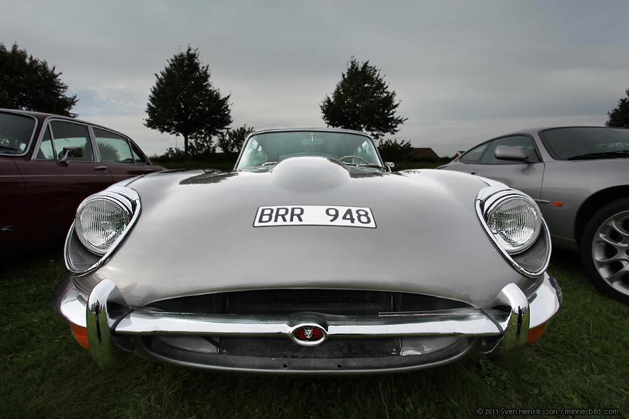 Jaguar E-Type Foto: Sven Henriksson - minnesbild.com