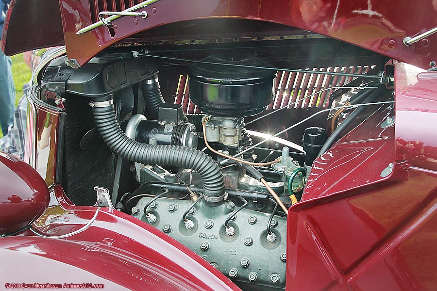 Motortr�ff i L�ddekl�pinge Foto: Sven Henriksson - minnesbild.com