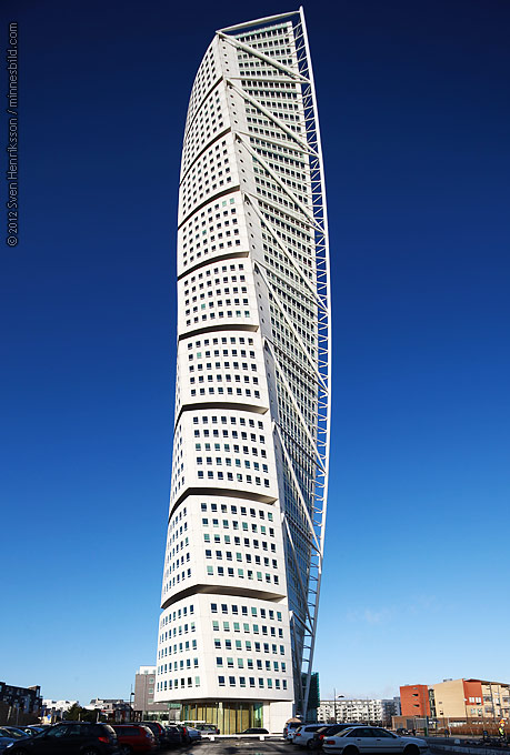 Turning Torso. Canon 5D+TS-E 17  L. Foto: Sven Henriksson, minnesbild.com