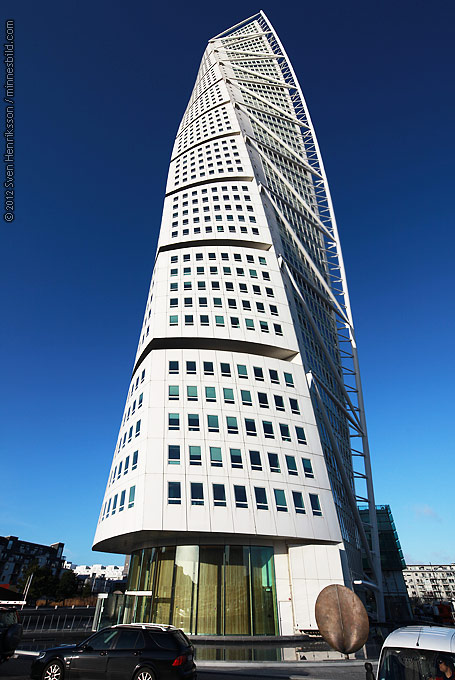 Turning Torso. Canon 5D+TS-E 17  L. Foto: Sven Henriksson, minnesbild.com