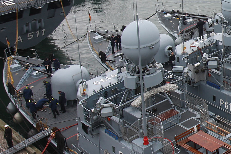 P6130 Hy�ne, Malm� harbor