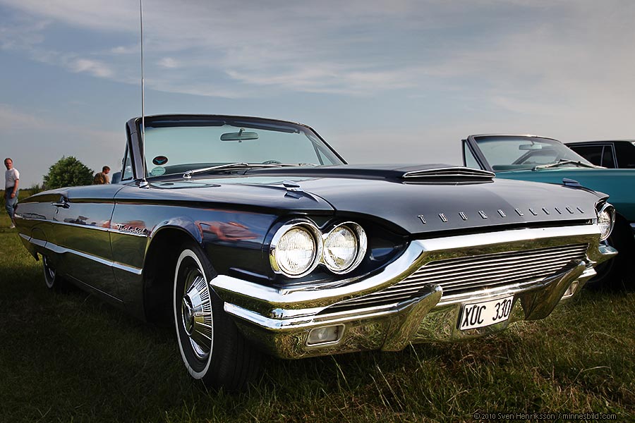 Thunderbird. Motortr�ff i L�ddek�pinge. Foto: Sven Henriksson, minnesbild.com