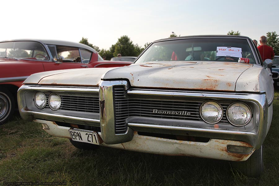 Bonneville. Motortr�ff i L�ddek�pinge. Foto: Sven Henriksson, minnesbild.com