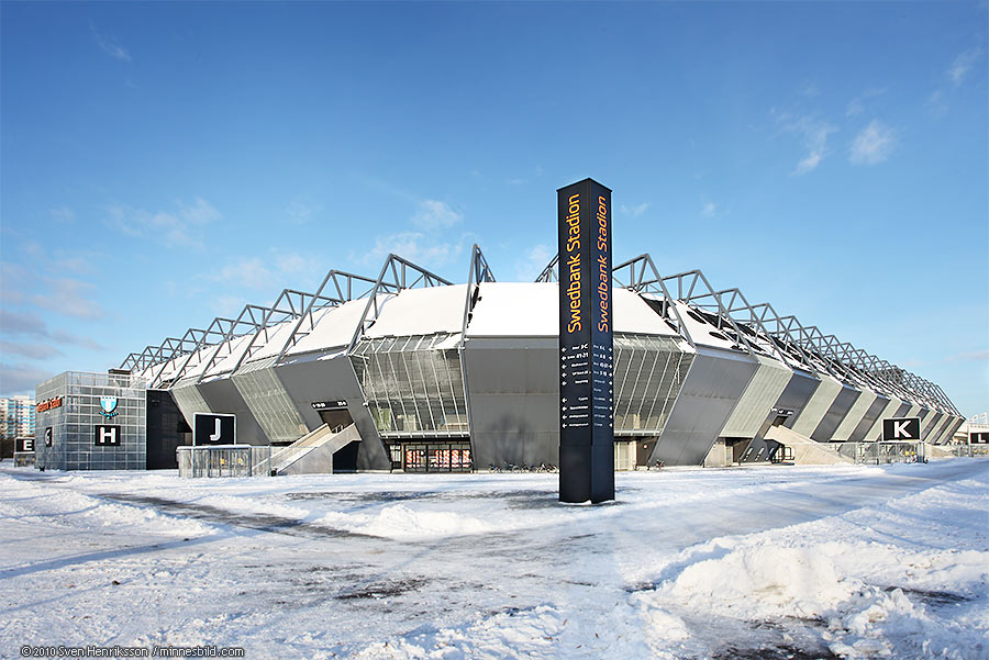 Swedbank Stadion. Foto: Sven Henriksson, Minnesbild.com