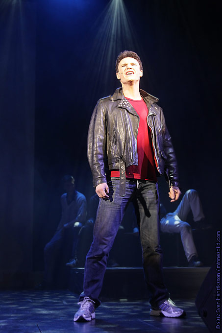 Gavin Gassheld, Footloose musical Lars-Erik Larssongymnasiet LEL Foto: Sven Henriksson, minnesbild.com