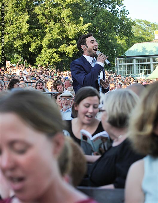 M�ns Zelmerl�w alls�ng, Foto: Sven Henriksson minnesbild.com