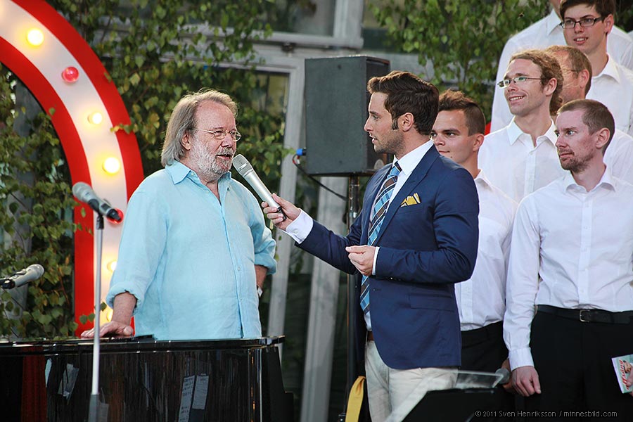 Benny Andersson och M�ns Zelmerl�w