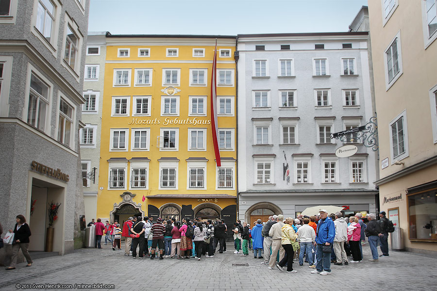 Austria Salzburg Mozarts Guburtshaus