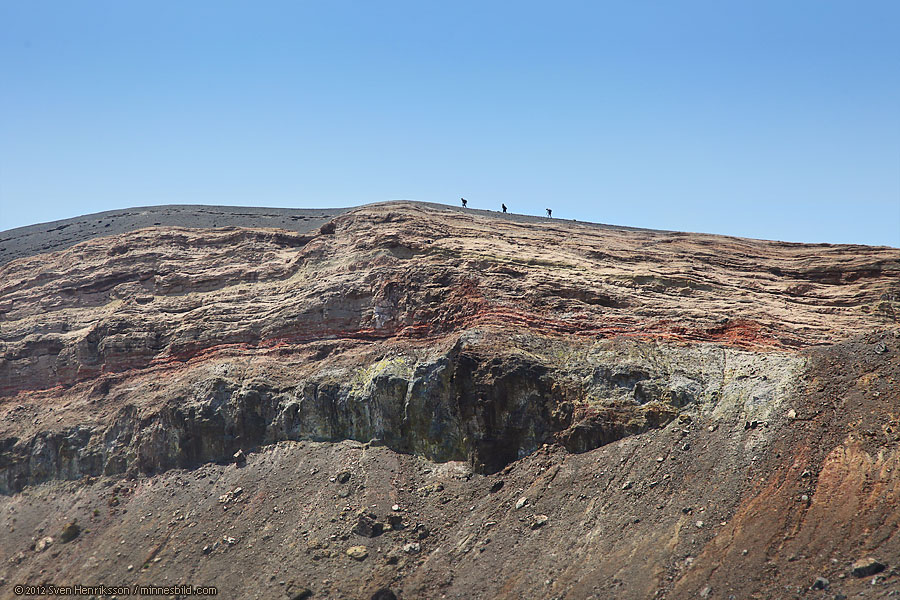 Vulkan�n Vulcano Sicilien Italien Foto: Sven H - minnesbild