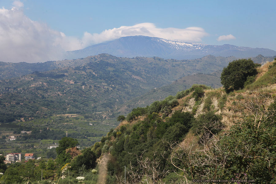 Italia Sicilia Monti Peloritani Photo: minnesbild.com