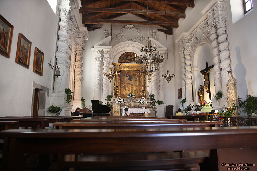 Italia Sicilia Taormina Chiesa di Santa Caterina Photo: minnesbild.com