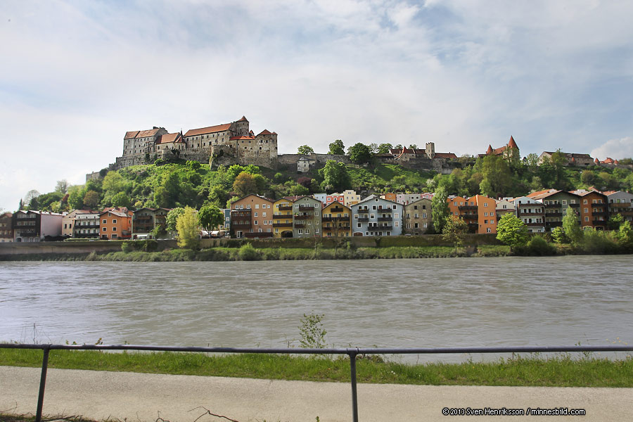 Tyskland Burg zu Burghausen