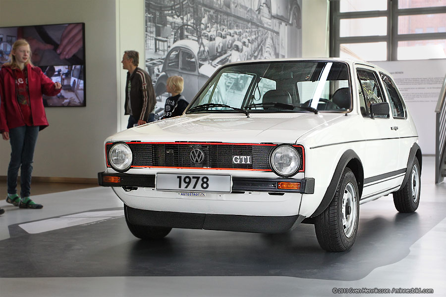 Wolfsburg Autostadt Volkswagen Golf GTI Mk I